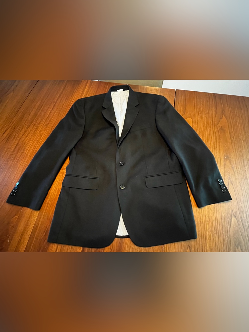 Croft & Barrow Black Blazer 42R Career Office Classic Like new jacket